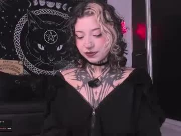 hazellwitch — last tip control my domi 10 min uwu [580 tokens left] Im back :) Happy October 17 :p #goth #saliva #feet #ahegao #squirt