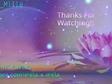 Chaturbate milla_milla is Freechat milla_milla —  - Starring Milla_Milla!  - Goal: Play With Cock! - #anal #bi #bigass #booty #brunette #lisalisa #lush #millamilla #trans #young