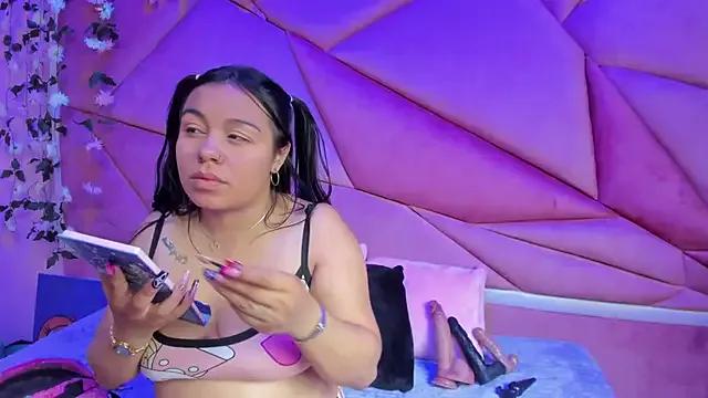_Violeta_18 — riding big dildo anal in public
