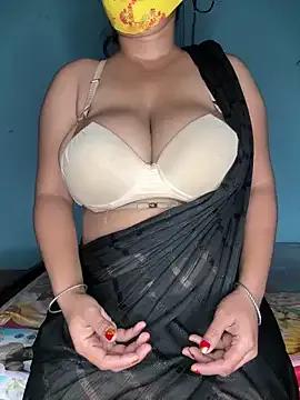 Lovely-Shivani — Boobs oil massage  with milk spray