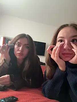 MayaGlow — Maya kisses licks between Dasha's legs